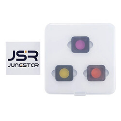 Acheter Wewoo Filtre rouge et jaune Magenta pour GoPro HERO6 / 5 3 en 1 Snap-on / / de lentille de couleur