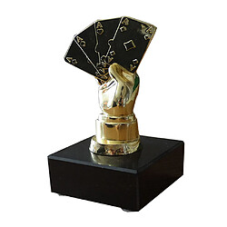 Acheter Alloy Poker Finger Trophy Award Award pour le jeu de tournoi de casino doré