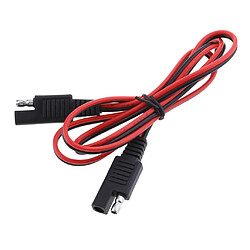 2 Pièces 18AWG SAE Mâle à Mâle Extension Adaptateur Câble Harnais Batterie Solaire pas cher