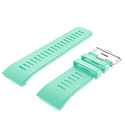 Wewoo Bracelet pour montre connectée Dragonne Sport en silicone Garmin Vivoactive HR Vert menthe