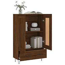 Acheter Maison Chic Buffet,Meuble de Rangement,commode pour salon,Cuisine chêne marron 69,5x31x115 cm bois d'ingénierie -MN57152