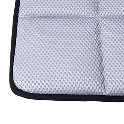 Avis Wewoo Universel respirant quatre saisons auto glacé mélange tissu maille housse de coussin de de tapis pour fournitures de bureau chaise de gris