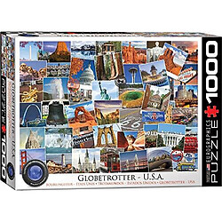 Puzzle Eurographics USA globetrotter (1000 piAces) (6000-0750) 