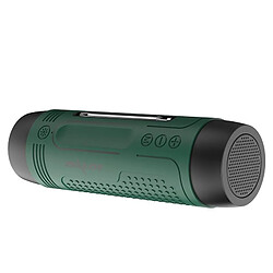 Yonis Enceinte Bluetooth Multifonction Avec LED Enceinte Bluetooth Portable Avec Microphone LED Et Haute Qualité Sonore Vert YONIS