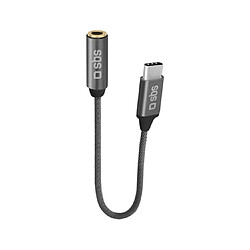 Sbs Câble USB Adaptateur Jack 3,5mm femelle / USB-C 