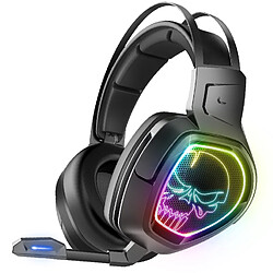 Spirit Of Gamers Casque gamer sans fil XPERT H1300 7.1 Virtual Surround Sound, RGB, compatible PS5/PS4, PC, Switch