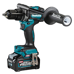 Makita - Perceuse à percussion 13 mm XGT 40 V max Li-Ion 2x 4.0 Ah avec coffret - HP001GM201