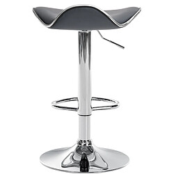 Non Tabouret de bar Shanghai simili cuir C pas cher