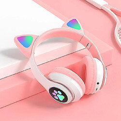 Universal Casque sans fil bluetooth 5.0 RGB casque basse bruit annulation casque et casque 