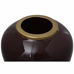 Paris Prix Vase Rond Déco Somyu 48cm Bordeaux & Or