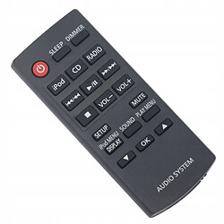 GUPBOO Télécommande Universelle de Rechange Pour Panasonic N2QAYC000058 SC-HC27 SC-HC38 SC-HC58