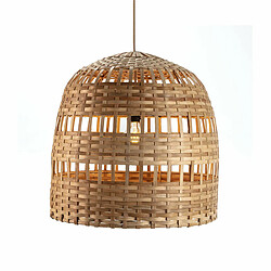 Suspension Thai Natura Naturel osier 60 W 60 x 60 x 60 cm 