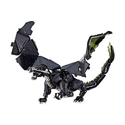 Hasbro Dé Articulé Transformable en Dragon Rakor Donjons et Dragons Dicelings Noir