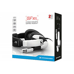 Casque gaming EPOS Sennheiser 301 Noir et Blanc