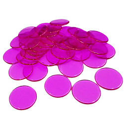 Acheter 100pcs jetons de poker Coins Casino Supply Family Games Accs rose rouge