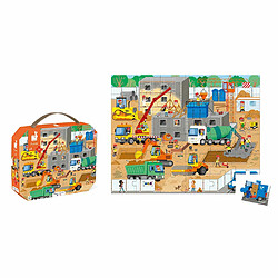 Avis Puzzle enfant 36 pièces Chantier - Janod