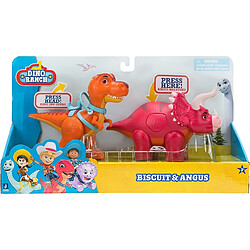 Jazwares Dino Pack - Figurines Biscuit et Angus