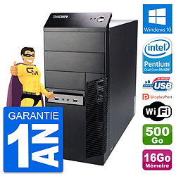 PC Tour Lenovo ThinkCentre M91p Intel G630 RAM 16Go Disque 500Go Windows 10 Wifi · Occasion 