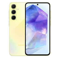 Smartphone Samsung Galaxy A55 6,6" 6 GB RAM 128 GB Jaune Samsung Galaxy A55 5G 16,8 cm (6.6") Double SIM hybride Android 14 USB Type-C 8 Go 128 Go 5000 mAh Jaune