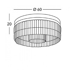 Avis Luminaire Center Plafonnier élégant en cristal PRISMA chrome 12 ampoules