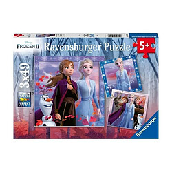 RAVENSBURGER - La Reine des Neiges 2 Puzzle 3x49 pieces 