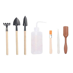 1 Ensemble D'outils Succulents Mini Jardin Ensemble De Kits De Plantes Bonsaï Lot De 12 Roses