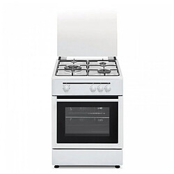 Cuisinière à Gaz Vitrokitchen CB5530BB 50 x 55 x 85 Blanc 