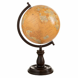 Paris Prix Globe Terrestre sur Pied Bois Iconic 39cm Naturel