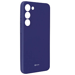 Coque pour Samsung S23 Plus Silicone Finition mate Roar Colorful Jelly Violet