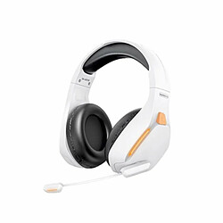 Remax Rb-680Hb Casque De Jeu Monté Sur La Tête Sans Fil Bluetooth Réduction Du Bruit Casque D'Appel De Musique Blanc