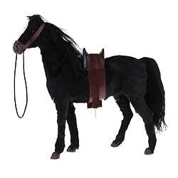 Modèle de cheval de guerre à l'échelle 1/6 représentant un soldat noir