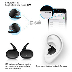 GUPBOO Écouteurs intra-auriculaires Y30 Bluetooth 5.0 avec suppression du bruit sans fil pas cher