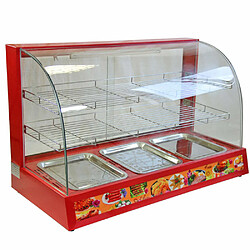 Monstershop KuKoo Vitrine Chauffe-Plats Électrique 90cm