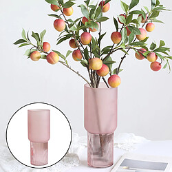 Acheter Art Verre Vase Table Plante Conteneur Titulaire De Mariage Décor À La Maison Rose Grand A