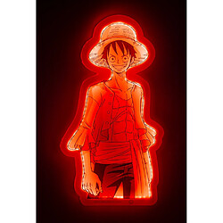 BigBen Lampe Néon Murale Luffy One Piece 40cm Multicolore