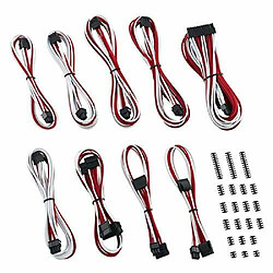 1Control Kit de câbles modulaires CableMod pour alimentations Corsair (Noir/Rouge)