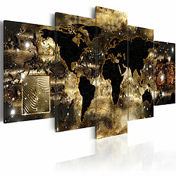 Paris Prix Tableau Imprimé Continents of Bronze 100 x 200 cm 