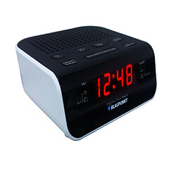 Radio-réveil CR5WH Blaupunkt Horloge avec alarme et fonction snooze