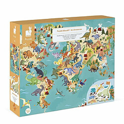 Ludendo Puzzle éducatif géant 200 pièces - Dinosaures