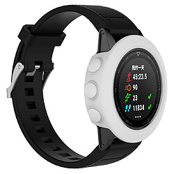 Wewoo Boîtier de montre Étui de protection en silicone Smart Watchhôte non inclus pour Garmin Fenix 5 blanc 