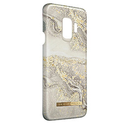 Coque Samsung Galaxy S9 Magnétique Sparkle Greige Marble Ideal of Sweden