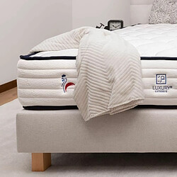 Acheter LUXURY LITERIE Matelas 140x200 cm, Patriote, 27cm, Ressorts Ensachés, mémoire de forme, indépendance du couchage, face été/hiver