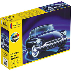 Heller Maquette STARTER KIT Citroen DS 19 STARTER KIT Citroen DS 19 - 1:16e - Heller