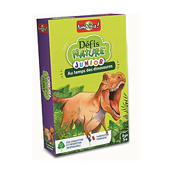 Jeu de cartes Bioviva Défis Nature junior Dinosaures 