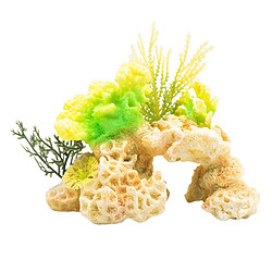 Récif corallien d'aquarium Ornements d'aquarium résine corail récif fournitures d'aquarium pour décorations de paysage réservoir de poissons accessoires de plantes aquatiques