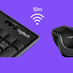 Logitech MK270 Wireless K270 Clavier sans fil M185 Souris / Souris 2.4G récepteur USB pas cher