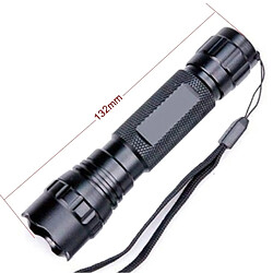 Acheter Wewoo Lampe de poche torche Violet 3W 1 x CREE-XPE 600LM 5-Mode de