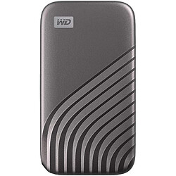 Disque dur externe SSD Western Digital My Passport SSD 500 Go/ USB 3.2/ Gris