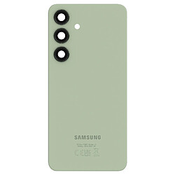 Samsung Vitre arrière Original pour Samsung Galaxy S24 Plus Vert Pâle 