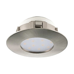 EGLO Downlight Encastré Extérieur Led Nickel Satiné